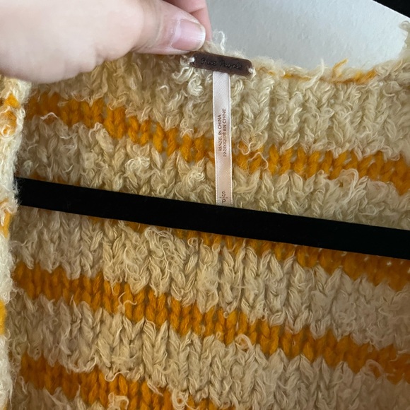 Free People Rainbow Fuzz Cardi Cardigan - Picture 4 of 11